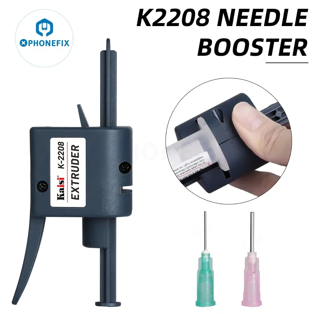 Power Tools Green Color - เครื่องบีบกาว Kaisi K-2208 TubeMate สำหรับงานเชื่อม ใช้กับกาวแท่งและน้ำยาเชื่อมสีเขียว