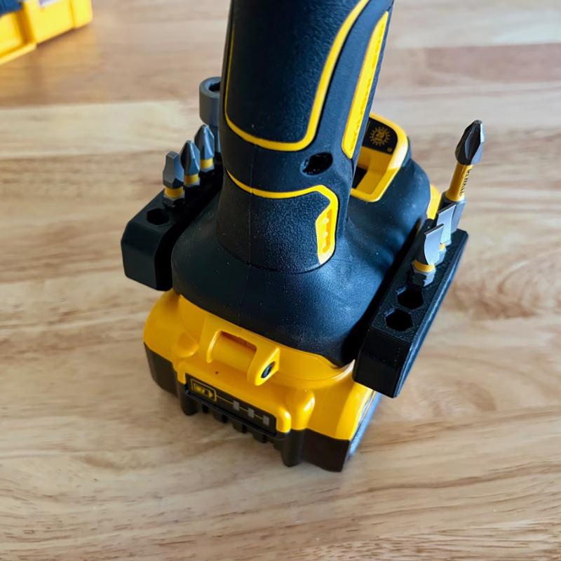 Power Tools Hardware - ที่ยึดดอกสว่านแม่เหล็ก 5 ชิ้น/10 ชิ้น สำหรับเครื่องมือไฟฟ้าแบบพกพา ชั้นวางเก็บดอกสว่าน