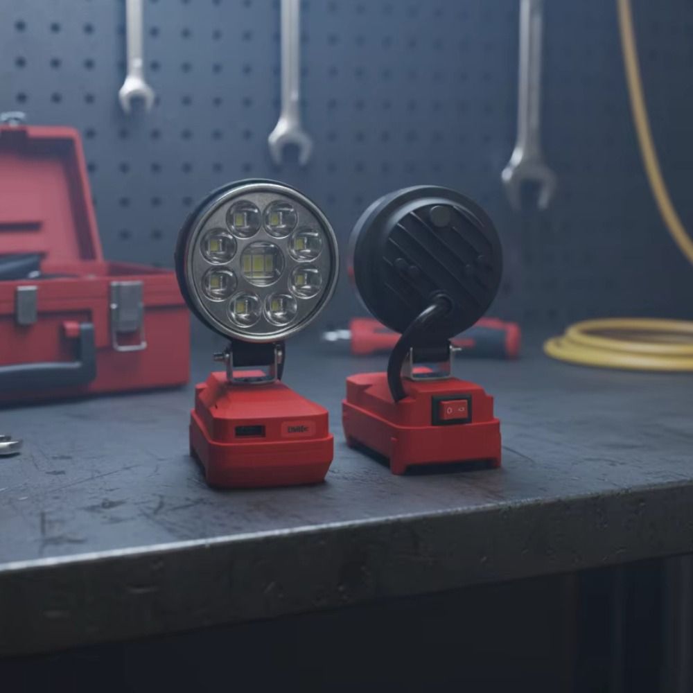 Power Tools Einhell - อะไหล่เครื่องมือไฟฟ้า ไฟส่องสว่าง LED ปรับความสว่างได้สูง ไฟฉายค้นหาสำหรับใช้งานกลางแจ้ง ทนทาน