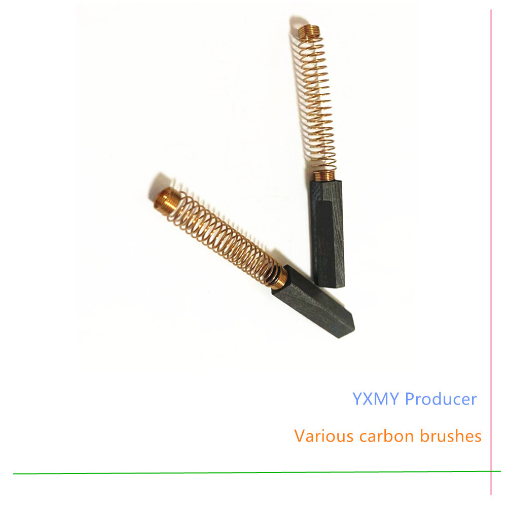 Power Tools Carbon Brush - แปรงคาร์บอนเครื่องมือไฟฟ้า4ชิ้นสำหรับเครื่องผสมเครื่องครัวอุปกรณ์เปลี่ยนเครื่องตีไข่ขนาด6X6X26มม. และเครื่องทำพาสต้า
