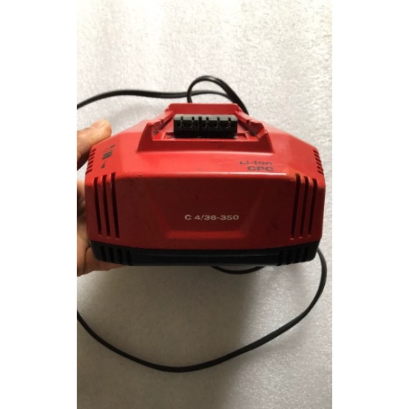 Power Tools Toolstation - เครื่องชาร์จเร็วแบบหลายแรงดัน C 4/36-350 ใช้ได้กับแบตเตอรี่ Hilti 22V