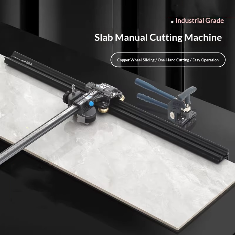 Tile Cutter Electric - เครื่องตัดกระเบื้องแบบ T ความแม่นยำสูง พร้อมรางเลื่อนแบบพกพา สำหรับตัดแผ่นกระเบื้องขนาดใหญ่ เครื่องมือตัดกระเบื้องเซรามิกแบบแมนนวล