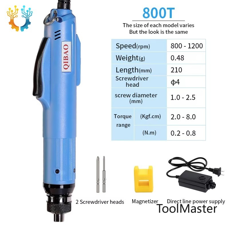 Power Tools Hardware - 【2026】800T ไขควงไฟฟ้าอัตโนมัติ สว่านมือ เครื่องมือไฟฟ้า ไขควงไฟฟ้า ความแม่นยำระดับอุตสาหกรรม