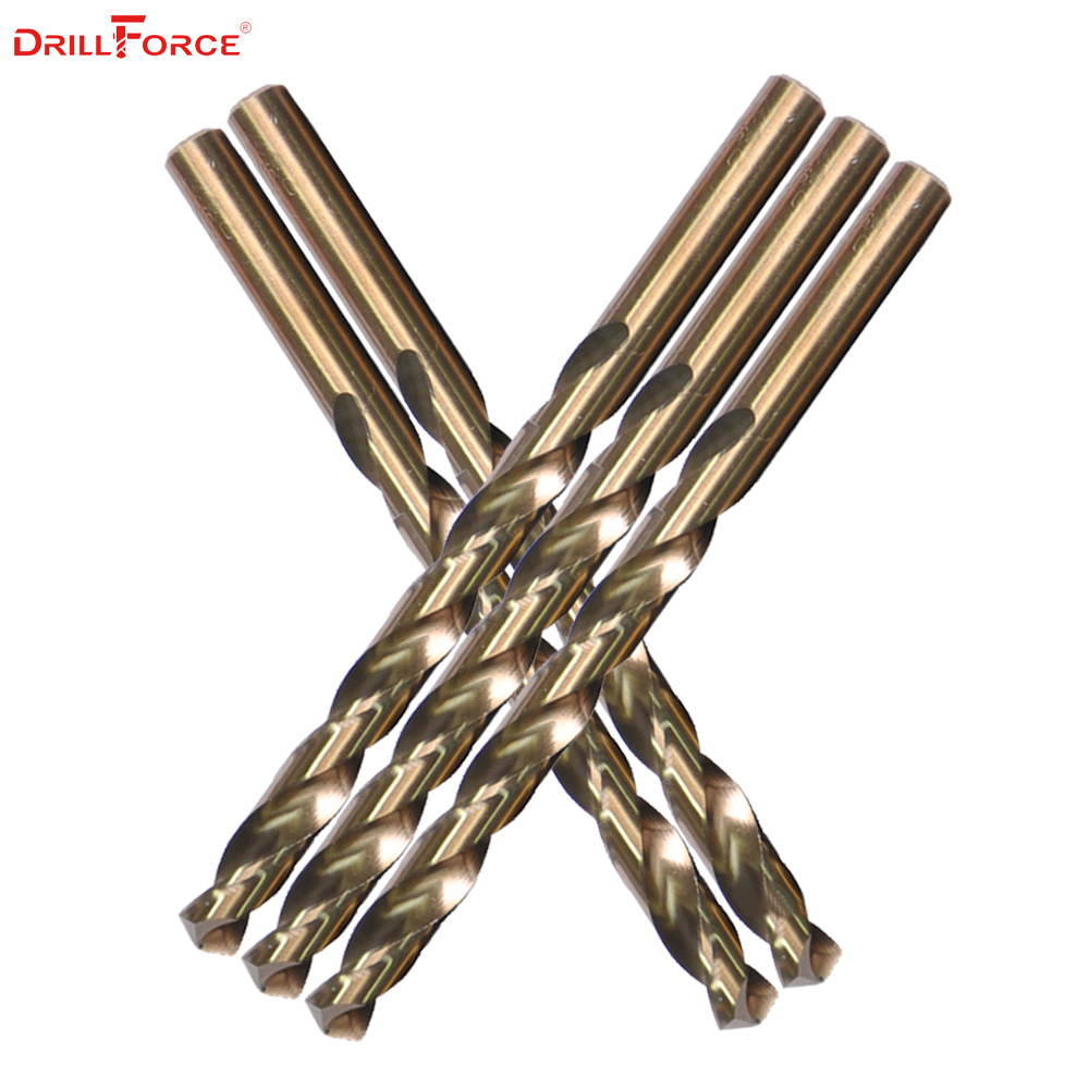 Power Tools Kobalt - 5PCS 7มม.-13มม.M35 HSS-CO สว่านเจาะโคบอลต์ HSS Twist