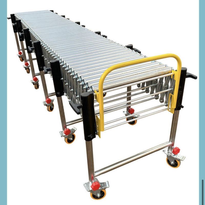 Power Tools Logistics - สายพานลำเลียงแบบยืดหดได้สำหรับการคัดแยกสินค้าด่วนทางโลจิสติกส์