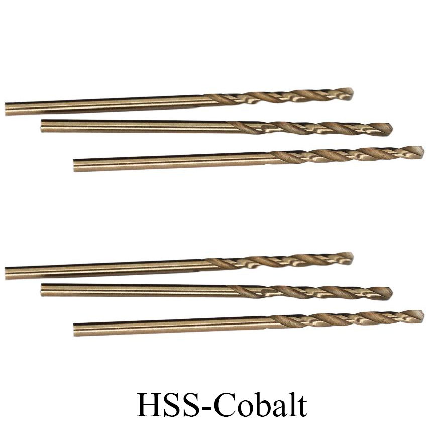 Power Tools Kobalt - 9.2/9.3/9.4/9.5/9.6/9.7/9.8/9.9/10 มม.เหล็กความเร็วสูงโคบอลต์ HSS CO เครื่องตัดรูตรงสแตนเลสเกลียว Twist