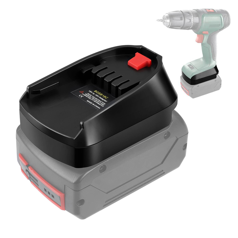 Power Tools Green Color - ตัวแปลงแบตเตอรี่สำหรับ Bosch 18V Li-Ion แบตเตอรี่ BAT618