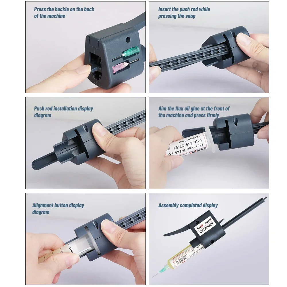 เครื่องบีบกาว Kaisi K-2208 Tub - Power Tools Green Color บทวิจารณ์และราคา