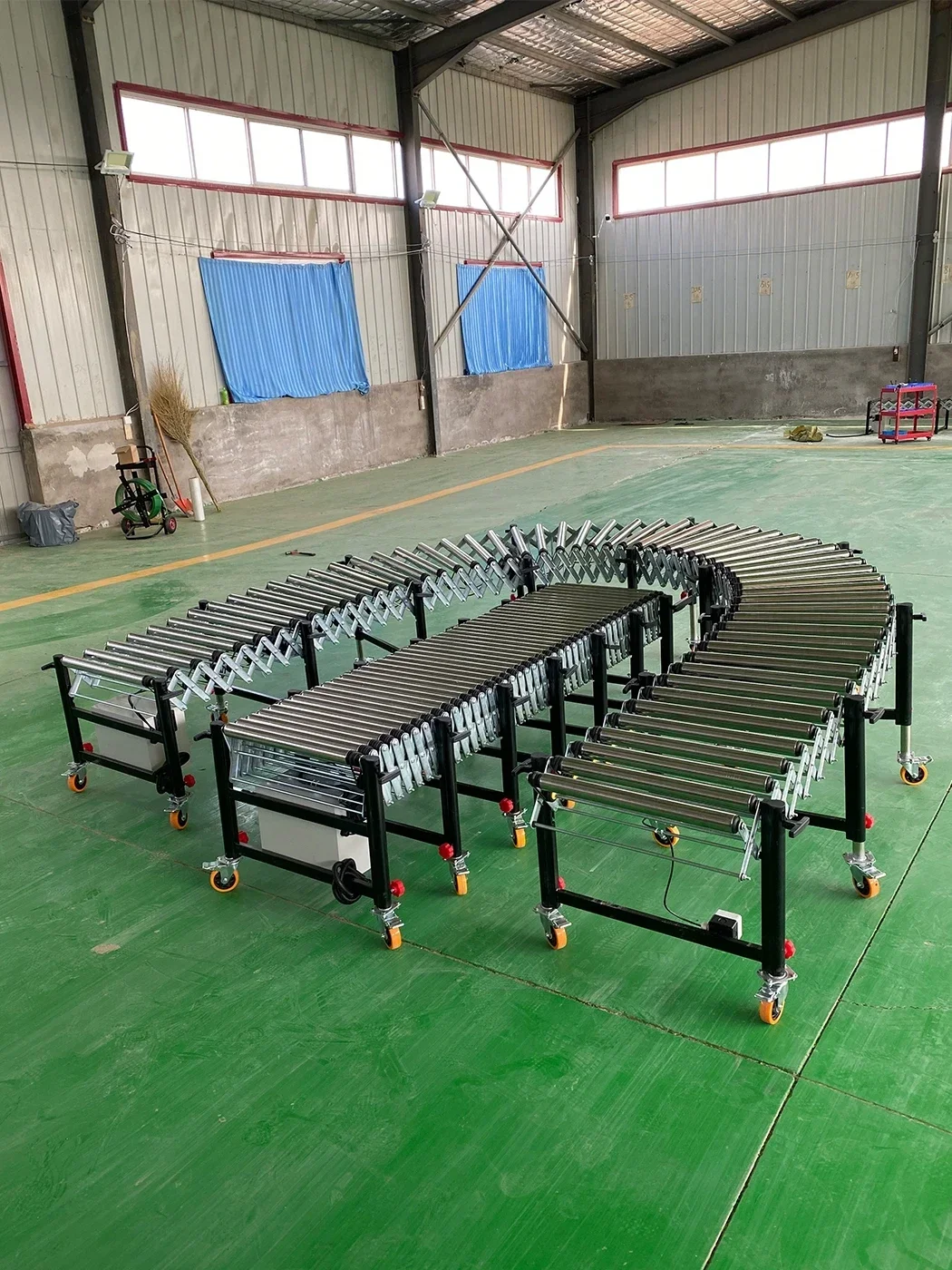สายพานลำเลียงแบบม้วนไฟฟ้า สายพ - Power Tools Logistics บทวิจารณ์และราคา