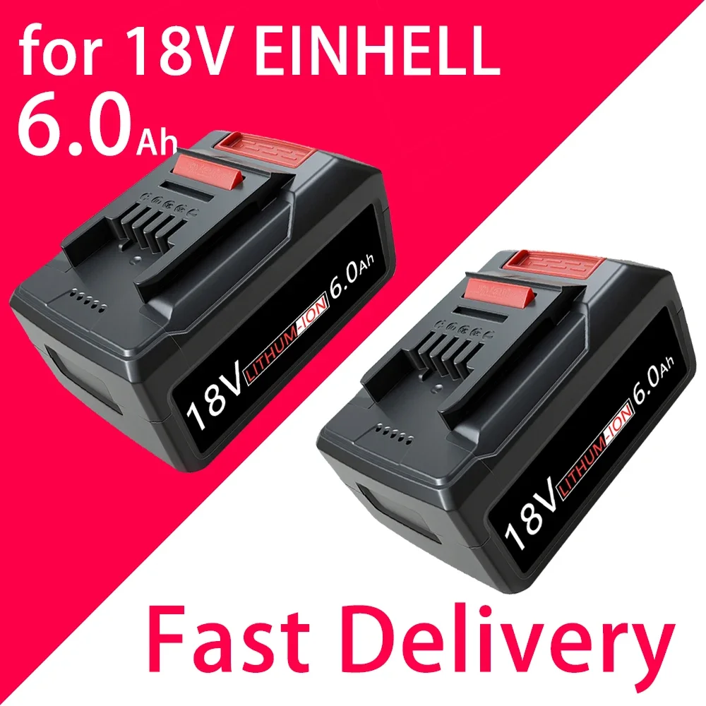 แบตเตอรี่ลิเธียมไอออน 18V 6000 - Power Tools Einhell บทวิจารณ์และราคา