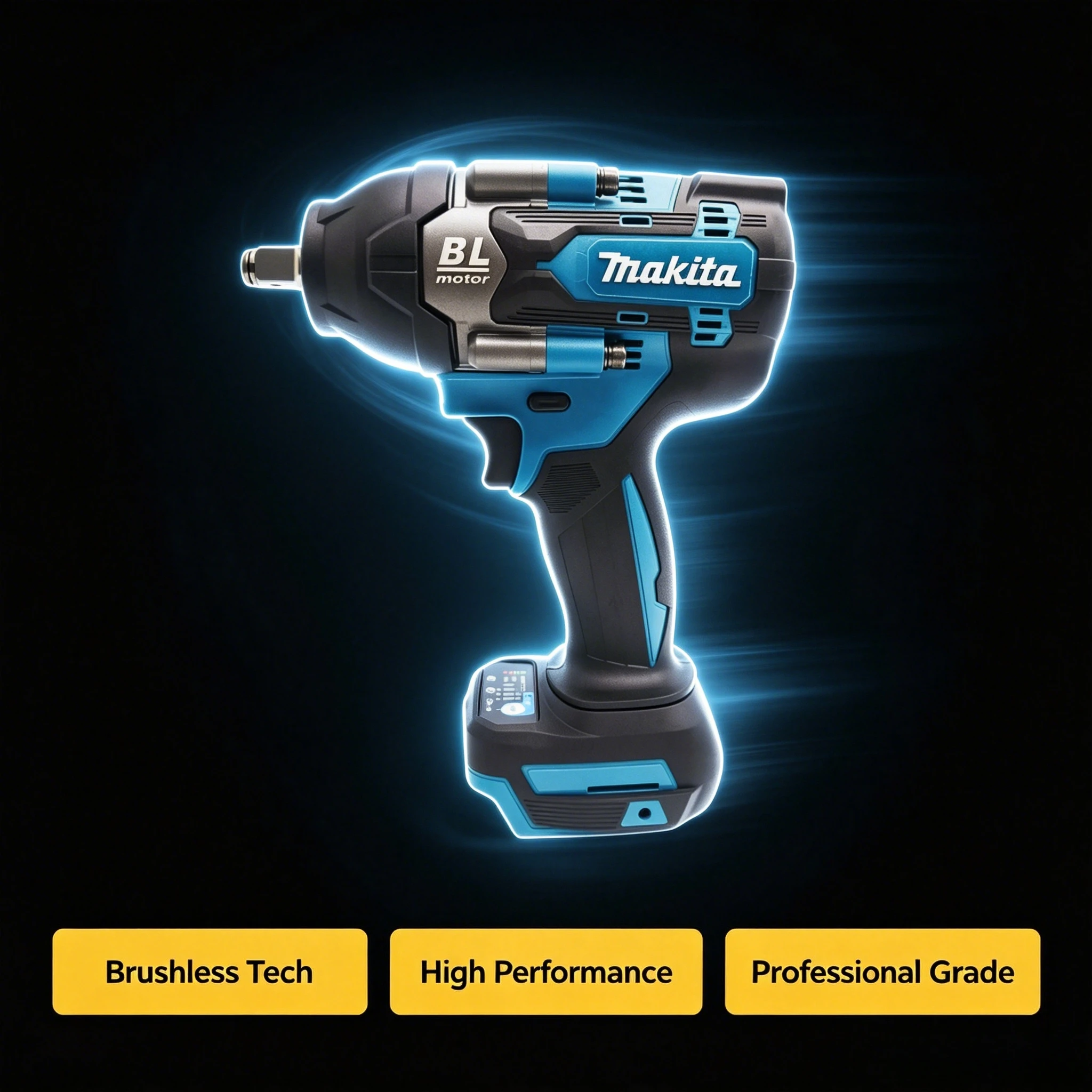ประแจกระแทกไร้สาย Makita DTW70 - Power Tools Hardware บทวิจารณ์และราคา