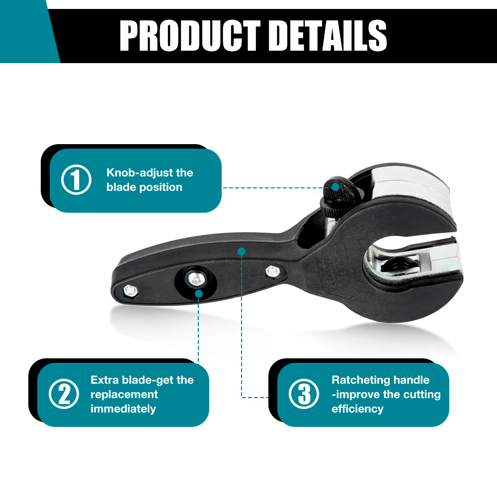 เครื่องตัดท่อแบบมีเฟือง 6-29 ม - Power Tools Aldi บทวิจารณ์และราคา