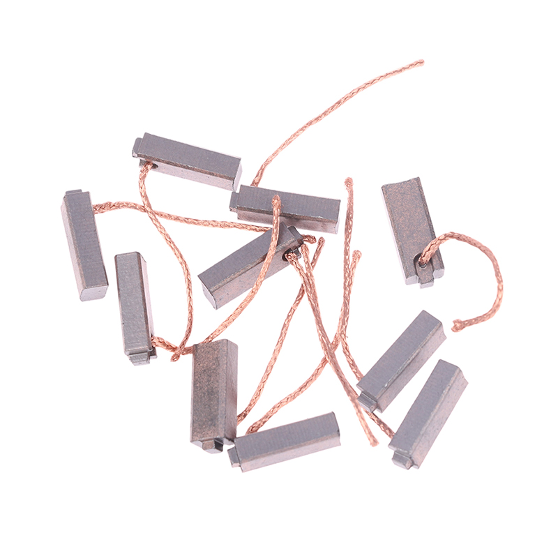 10ชิ้น5*7*19มม. แปรงคาร์บอนเคร - Power Tools Carbon Brush บทวิจารณ์และราคา