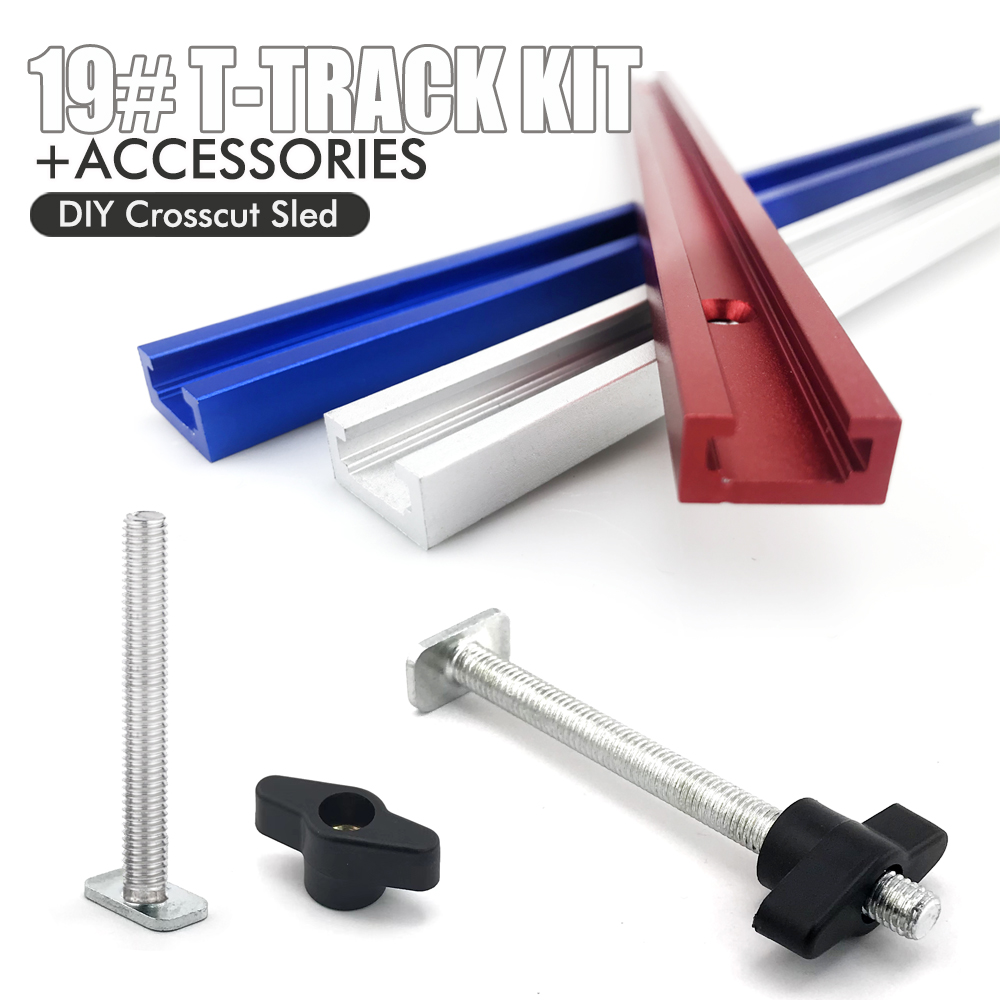 งานไม้ 19 #   ชุดราง T-track แ - Power Tools Aldi บทวิจารณ์และราคา