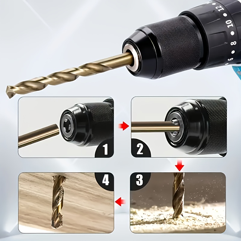 ชุดดอกสว่านโคบอลต์ 5 มม. M35 จ - Power Tools Kobalt บทวิจารณ์และราคา
