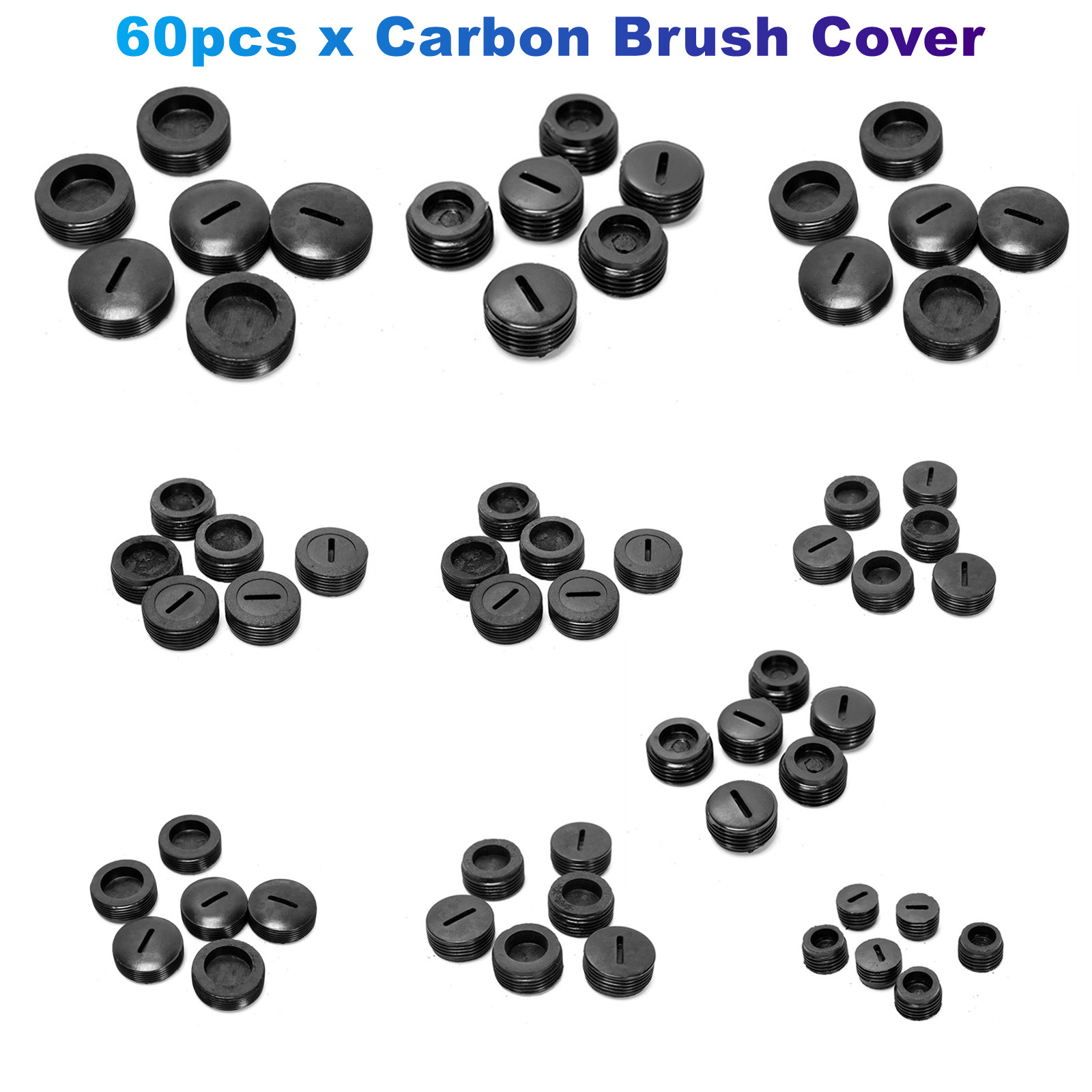 60 ชิ้น/ล็อต Universal แปรงคาร - Power Tools Carbon Brush บทวิจารณ์และราคา