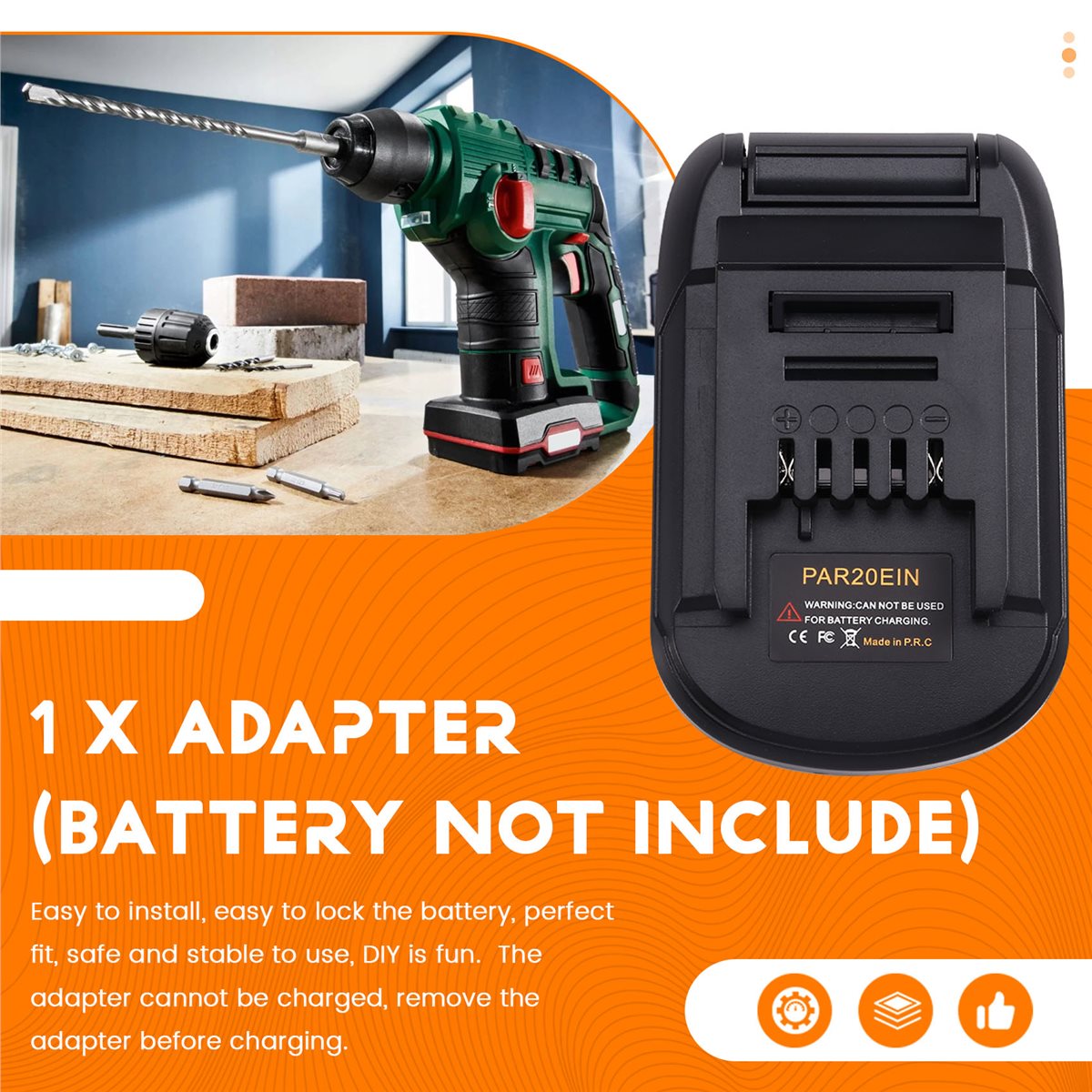 AA19 อะแดปเตอร์แบตเตอรี่สำหรับ - Power Tools Einhell บทวิจารณ์และราคา